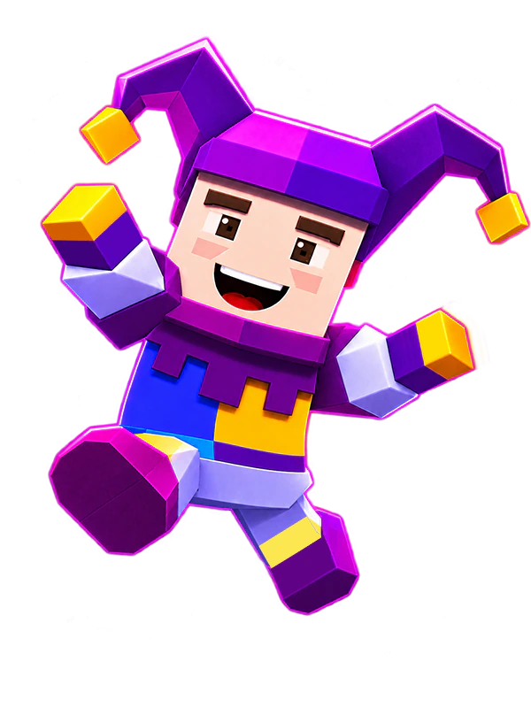 Floor Drop Jester character